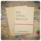 Red String Bracelet, Simple Cord Wish Bracelet, Protection Jewellery, Kabbalah Bracelet, Good Luck Card