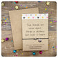True Friends Are Never Apart Wish Bracelet Card