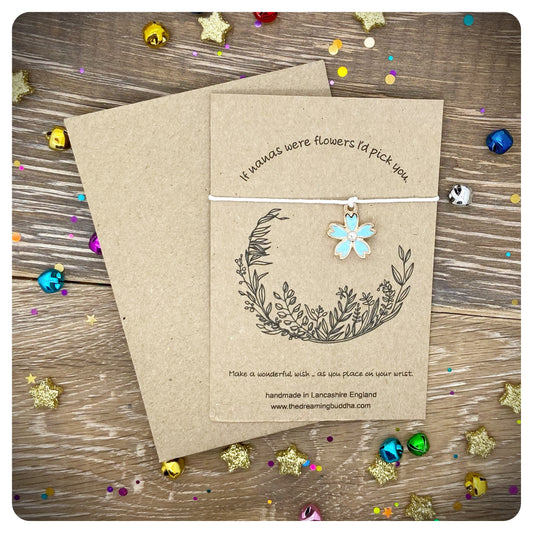 If Nanas Were Flowers Wish Card, Nanas Mothers Day Present, Sentimental Keepsake Gift For Nan, Baby Announcement Nana To Be Gift