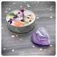 Purple Amethyst Gemstone & Healing Gift, Mixed Gemstone Tea Light