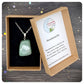 Lucky Amazonite Necklace, Personalised Crystal Jewellery