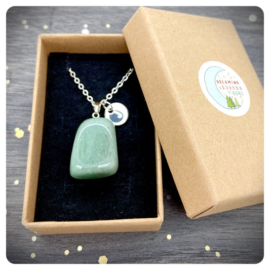 Lucky Amazonite Necklace, Personalised Crystal Jewellery